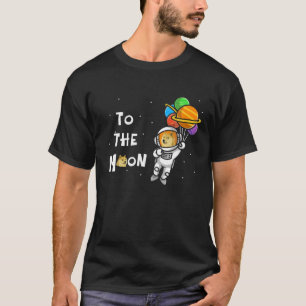 Dogecoin zum Mond Coole Dogenmünze Krypto Currenc T-Shirt