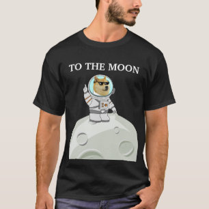 Dogecoin zum Mond-T - Shirt