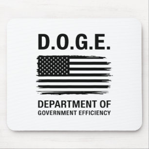 Dogenabteilung für Regierungseffizienz 4 Mousepad