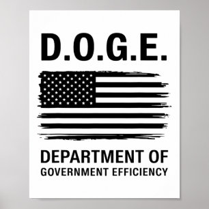 Dogenabteilung für Regierungseffizienz 4 Poster