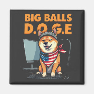 Dogenabteilung Regierungseffizienz Magnet
