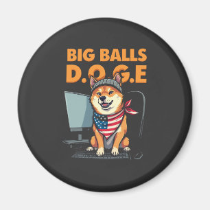 Dogenabteilung Regierungseffizienz Magnet