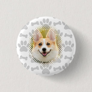 Dogenrahmen für Knochen und Paw Button