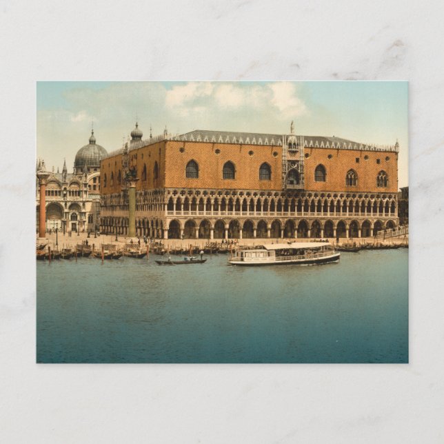 Doge's Palace I, Venedig, Italien Postkarte (Vorderseite)