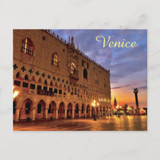 Doge's Palace in Venedig Postkarte