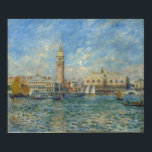 Doge's Palace, Venedig - Pierre-Auguste Renoir Poster<br><div class="desc">Zeigen Sie den Leuten Ihren Stil und Ihre Raffinesse mit dieser Reproduktion eines Kunstwerks mit dem Titel "Doge's Palace,  Venice" von Pierre-Auguste Renoir. Landschaft eines italienischen Palastes auf dem Wasser. Gemalt um 1881.</div>
