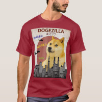 DogezillaFunny DOGE MEME Shiba Inu Hundeshirt