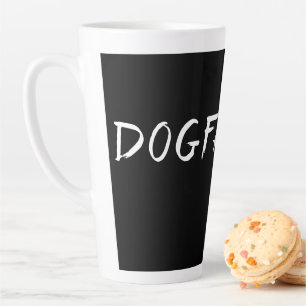 Dogfather – Lustiges Hunde-Vater-Design Milchtasse