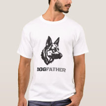 Dogfather – Lustiges Hunde-Vater T-Shirt für Tierl