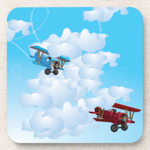 Dogfight Getränkeuntersetzer