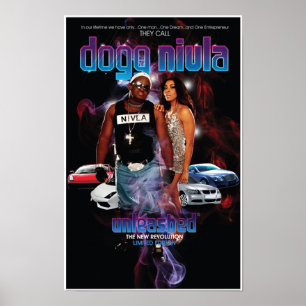 DOGG NIVLA LOSGEBUNDENES BEGRENZTE AUSGABEN-PLAKAT POSTER