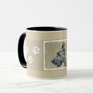 Dogge-(Brindle) Malerei - ursprüngliche Hundekuns Tasse