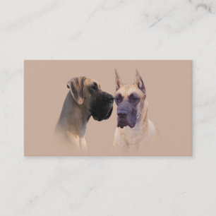 Dogge-Brüter-Visitenkarte Visitenkarte