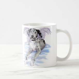 Dogge-Engel Merle UC Kaffeetasse