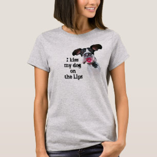 Dogge-Freunde küssen meinen Hund T-Shirt
