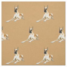 Dogge-Hundekunst-Gewebe