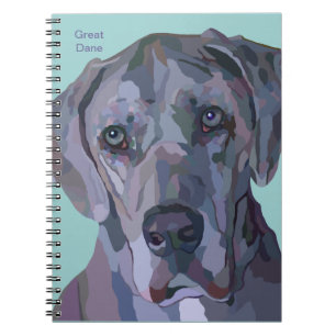 Dogge-Notizbuch Notizblock