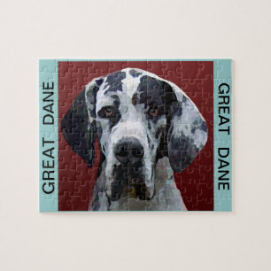Dogge-Puzzlespiel