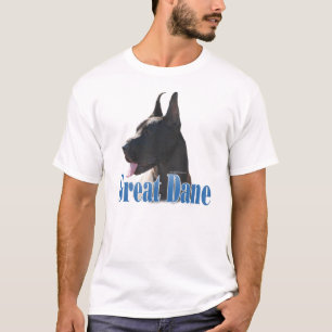Dogge-(schwarzer) Name T-Shirt