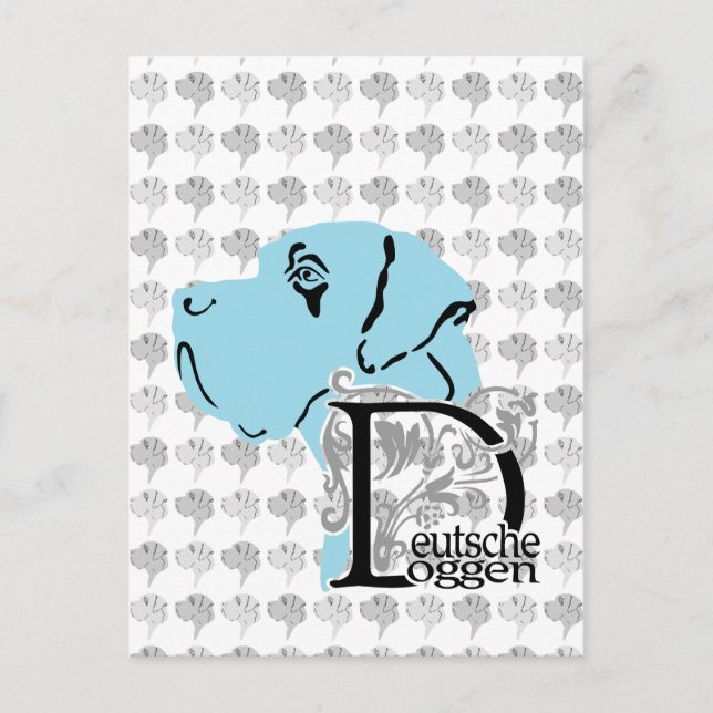 Doggen Bürobedarf Postkarte (Vorderseite)