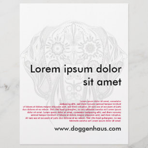 Doggen-Flyer/Wurfblatt Flyer