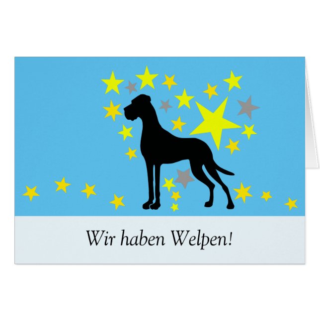 Doggen Karte (Devant horizontal)