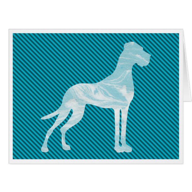 Doggen Karte Größe (Vorderseite (Horizontal))