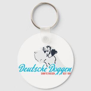 Doggen seit 1888 schlüsselanhänger