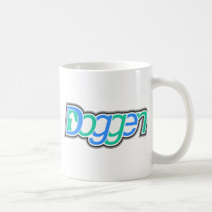 Doggen Text mit Kopf Kaffeetasse