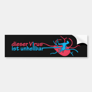 Doggen Virus Aufkleber Autoaufkleber