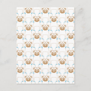 Doggenhaus Hundeillustrationen Postkarte