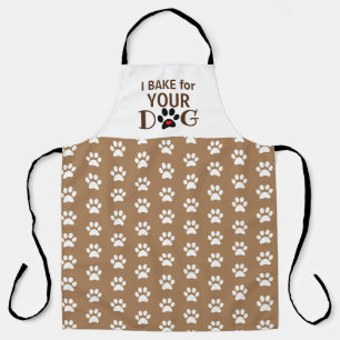 Doggie Bäckerei Attraktion für eine Hunde-Boutique Schürze