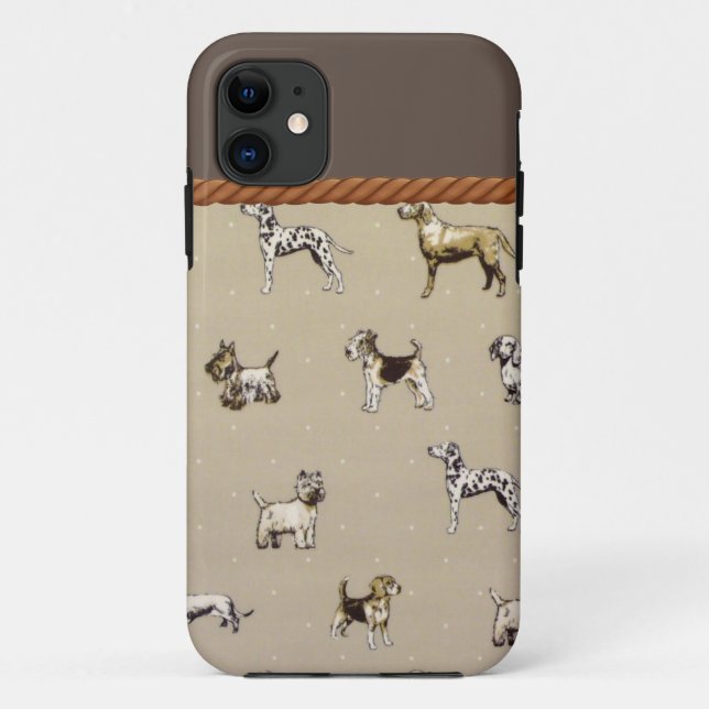 Doggie Design Case-Mate iPhone Hülle (Rückseite)