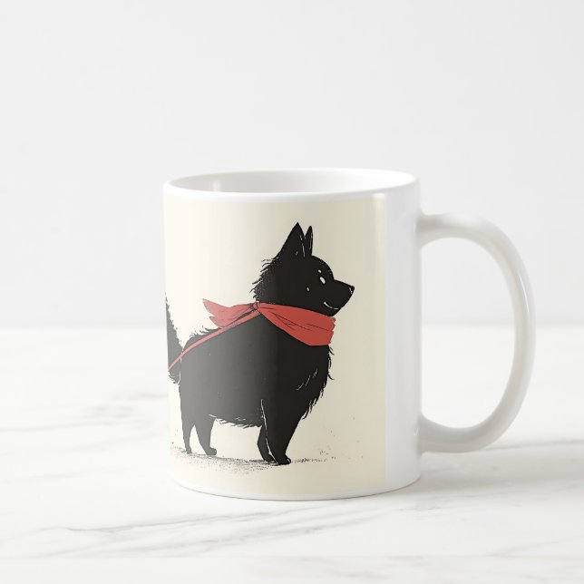 Doggie-Familie 11 Kaffeetasse (Rechts)