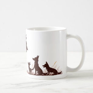 Doggie Familie 3 Kaffeetasse