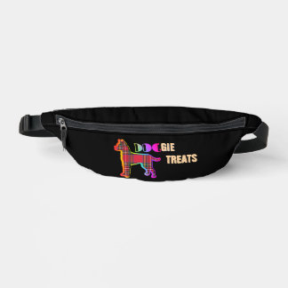 Doggie Leckereien Logo Novelty Black Bauchtasche
