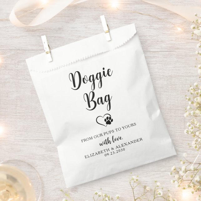 Doggie Leckereien Personalisiert Biscuit Bar Pet W Geschenktütchen (Ausgeschnitten)