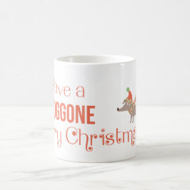 Doggone Frohe Weihnachten Kaffeetasse
