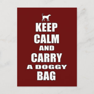 Doggy Bag Postkarte