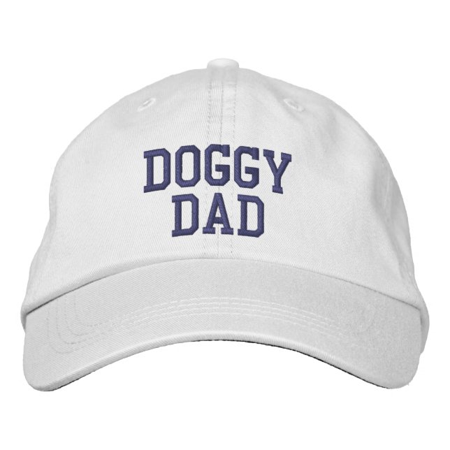 DOGGY DAD Casquette brodé (Devant)