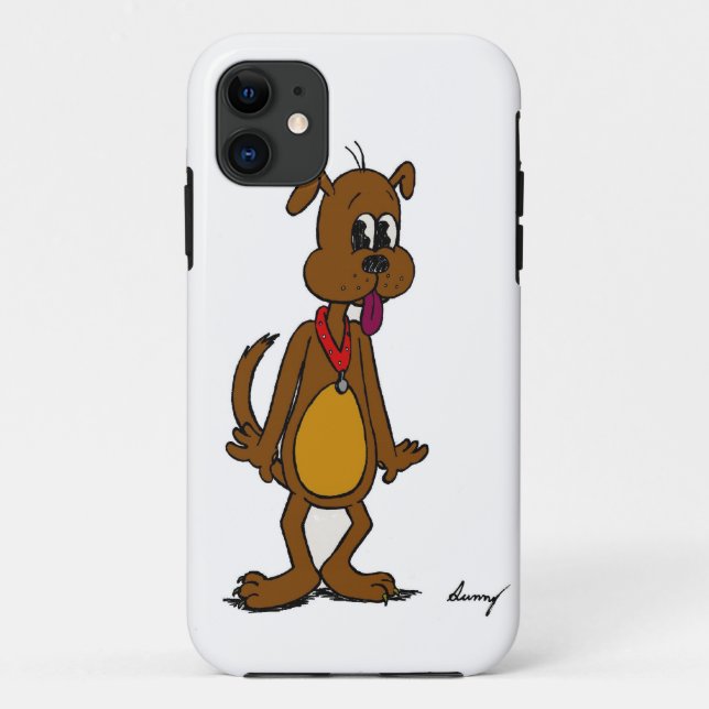 Doggy Toon iPhone 5 Fall Case-Mate iPhone Hülle (Rückseite)