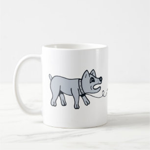 Doggy Walkies. Kaffeetasse