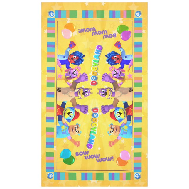 Doggyland Tischdecke (Vorderseite)