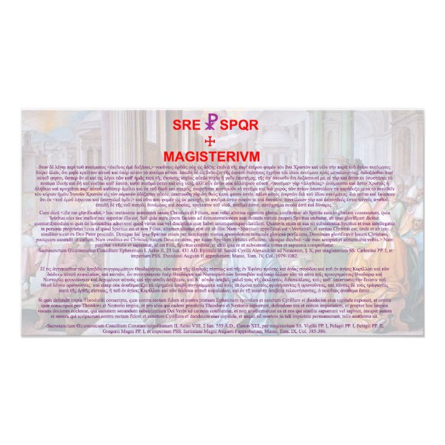 Dogma de Fide Orthodoxa Fotodruck (Vorne)