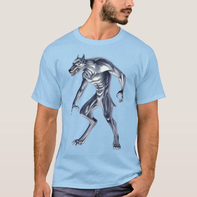 Dogman Cryptid Beast T-Shirt (Vorderseite)