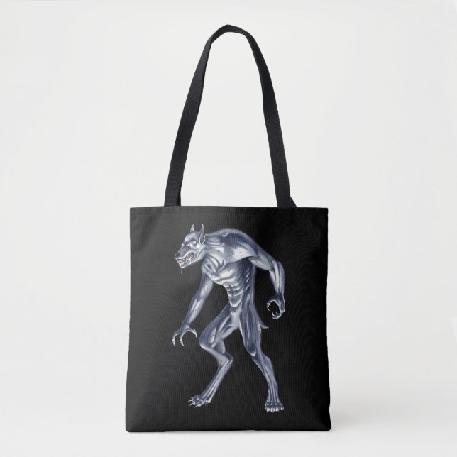 Dogman Cryptid Beast Tasche (Vorderseite)