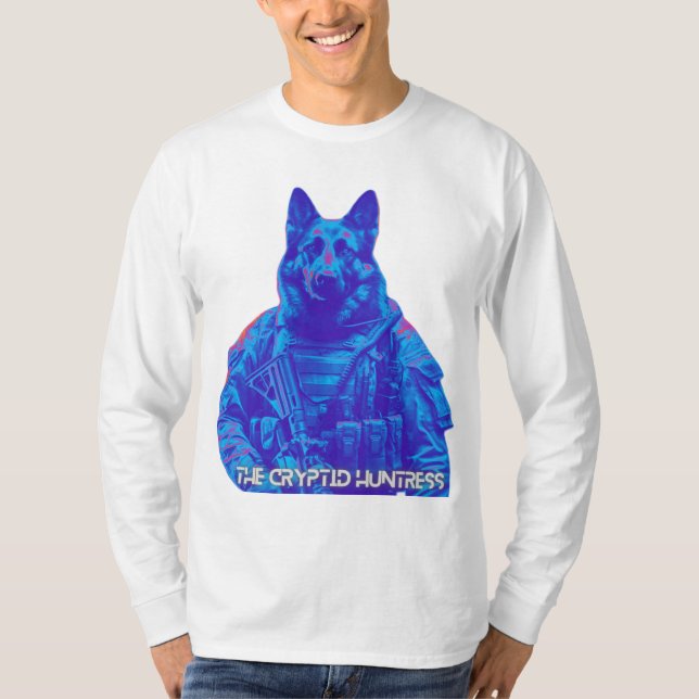 Dogman Soldier Longsleeve Tshirt (Vorderseite)