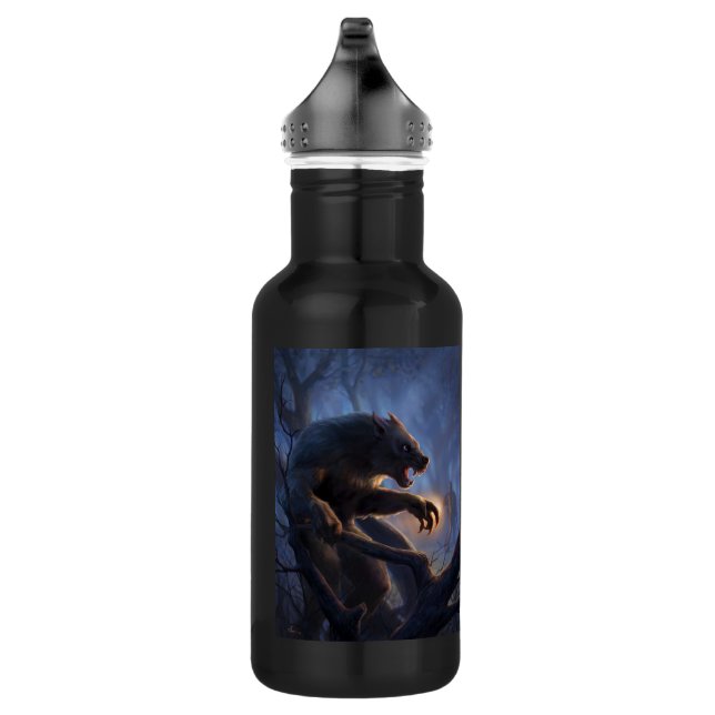 Dogman von Michigan Trinkflasche (Rechts)