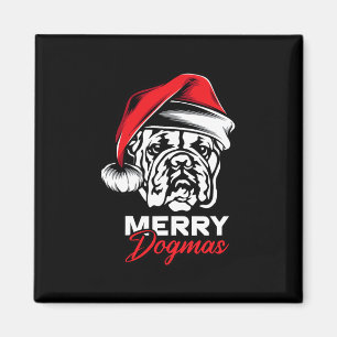 Dogmas English Bulldog Weihnachten Magnet