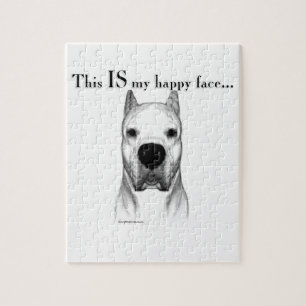 Dogo Argentino Happy Face